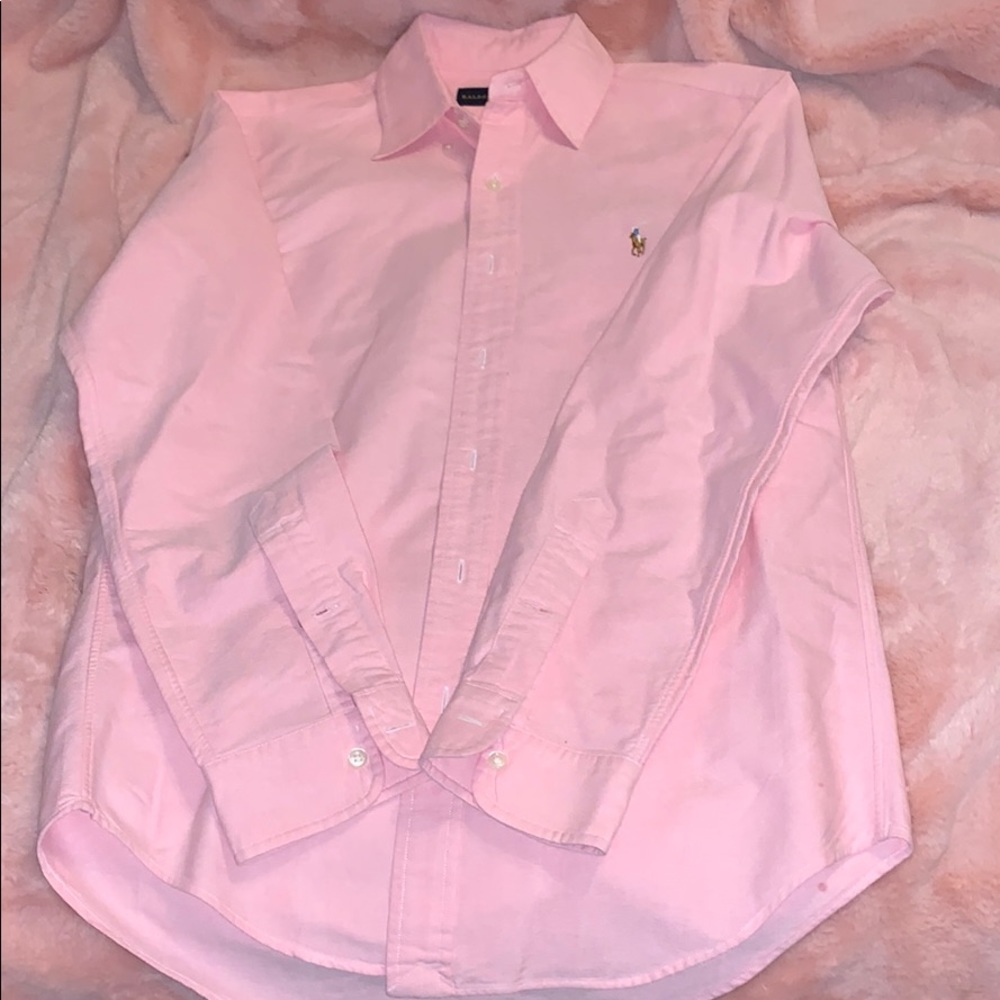men’s button down ralph lauren